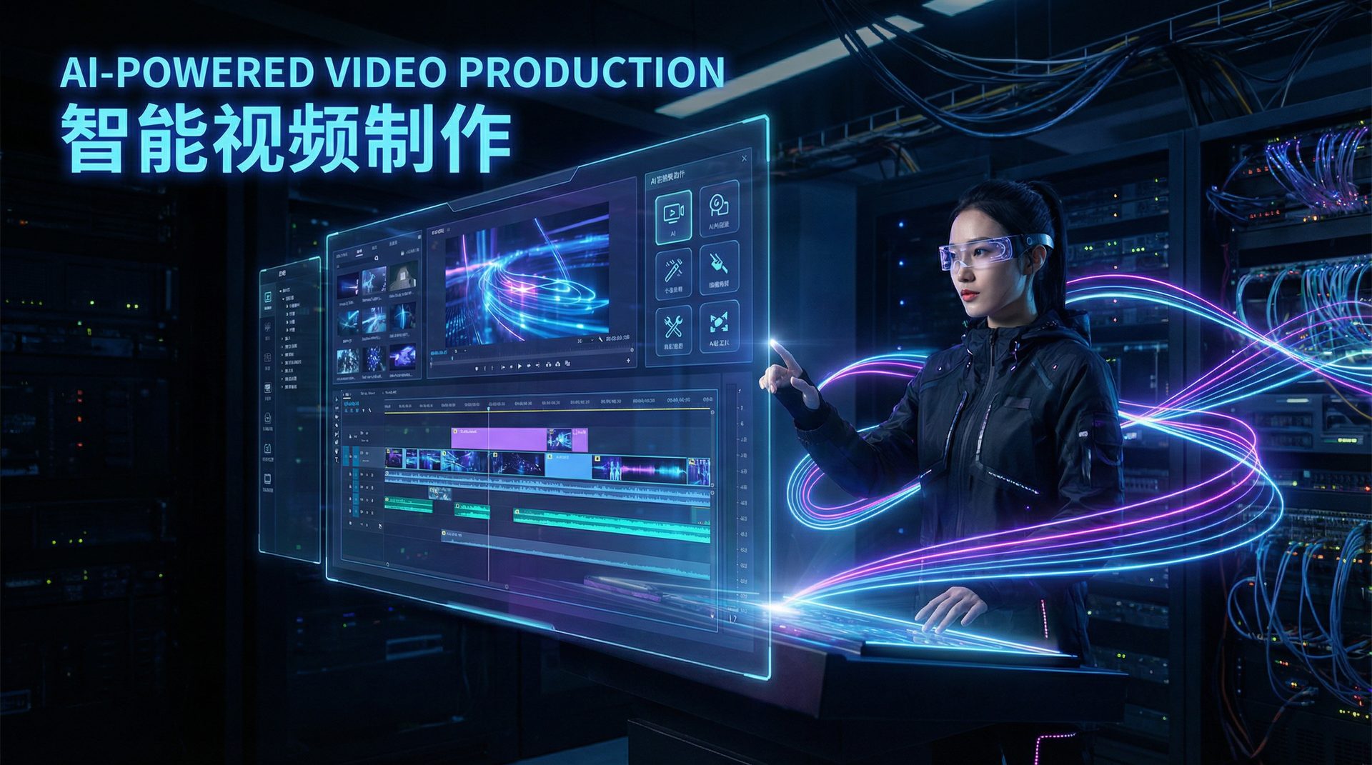 中文X站视频教程-中文X站视频教程第2课：AI视频剪辑工具使用演示